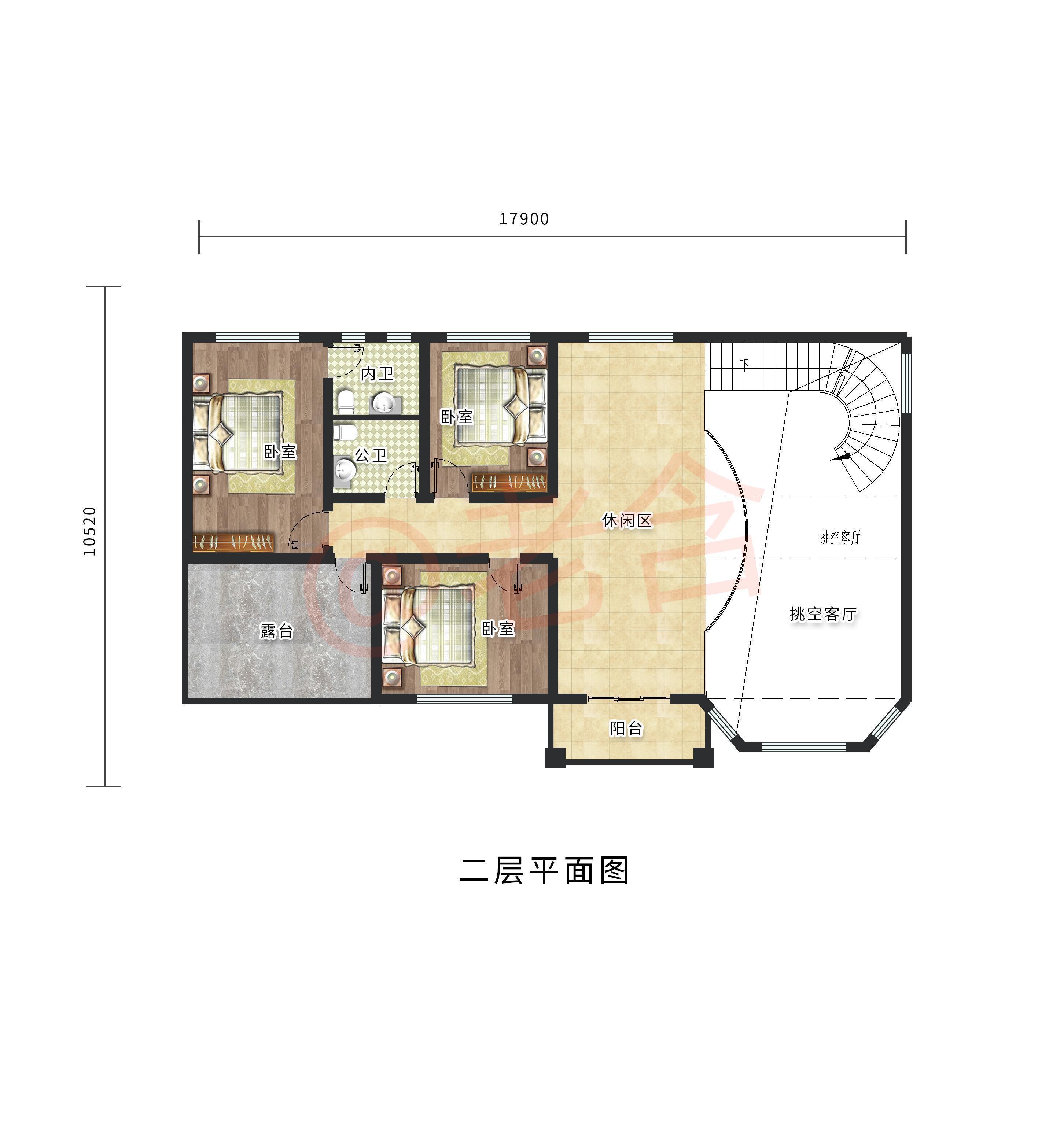 占地面积|2021年建怎样的房子才合适?看完这2套自建房图纸你就知道了
