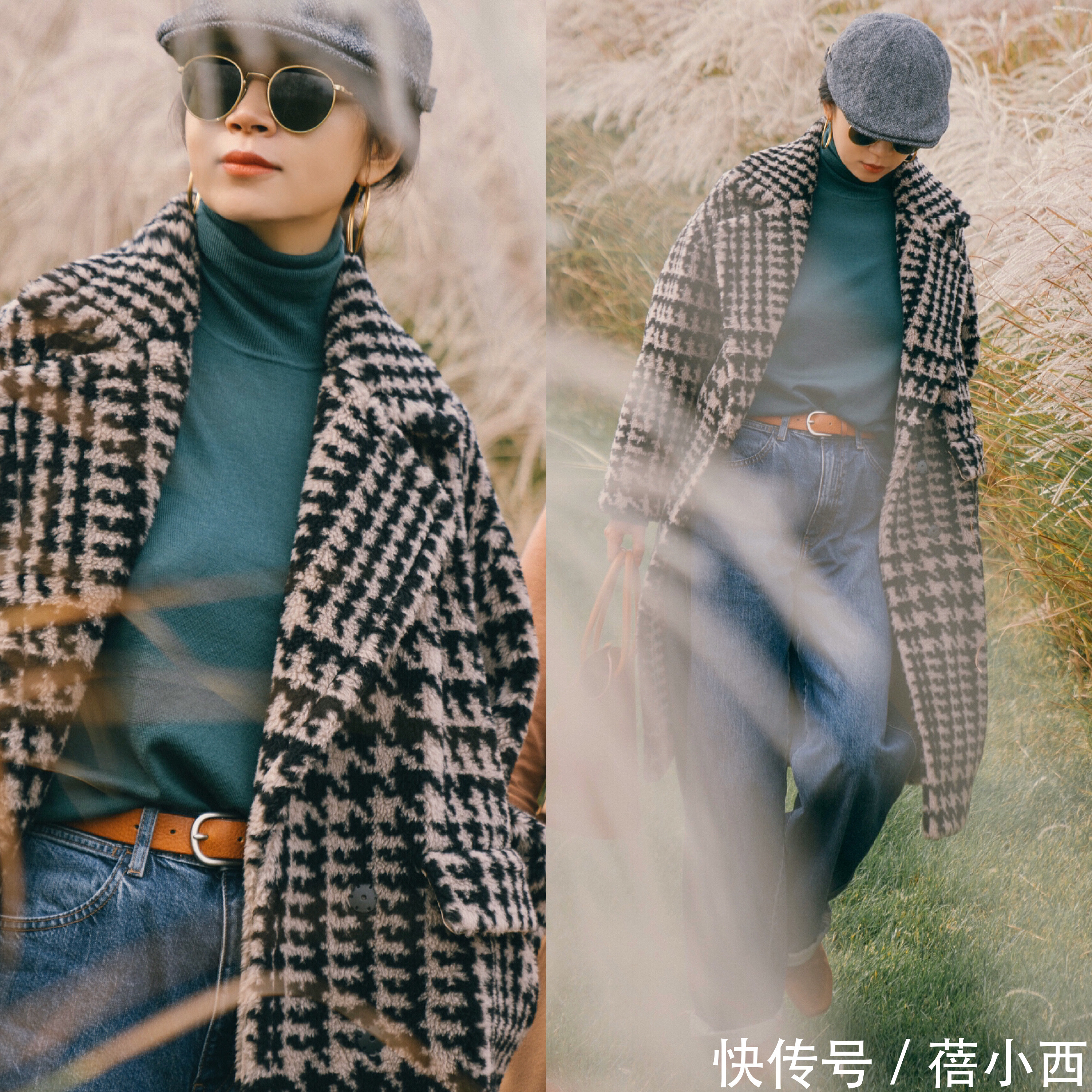 冬季|冬季穿大衣想要好看,不一定配半身裙,搭这3条长裤更高级上档次