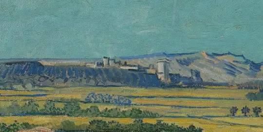  梵高|西方艺术大师们的油画作品细节，望尘莫及！