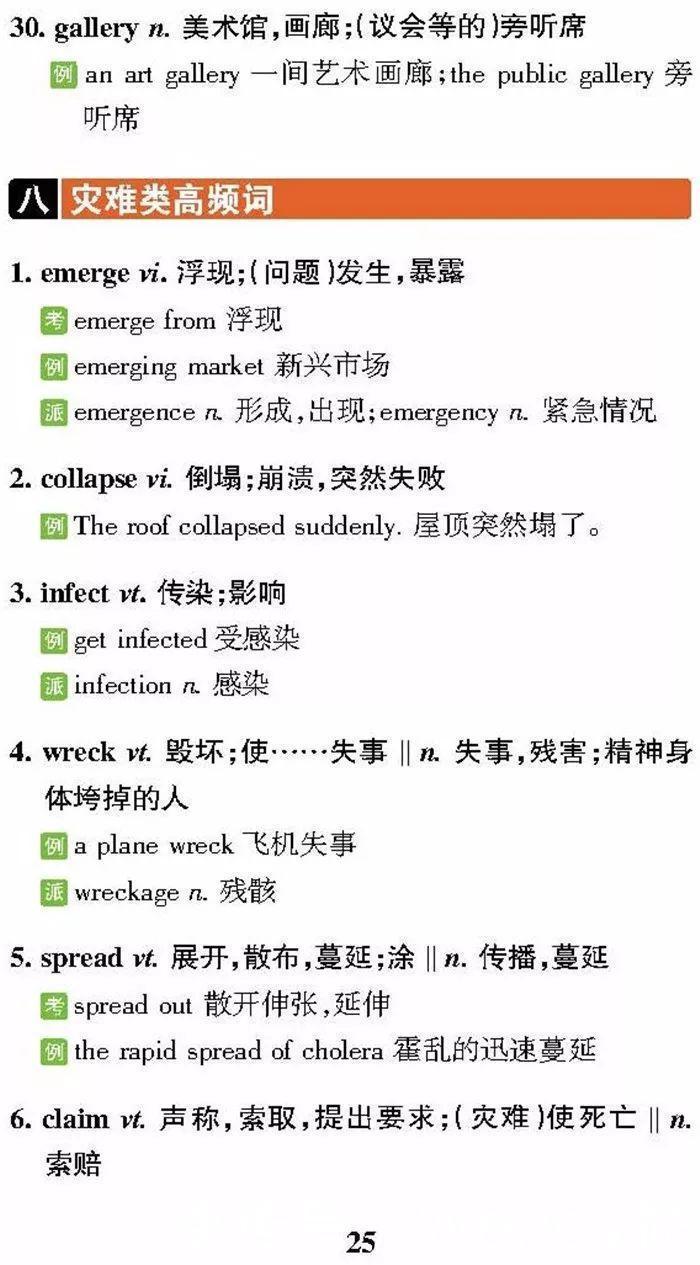 近5年高考英语阅读理解丨高频词汇分类汇总！阅读理解从此无忧