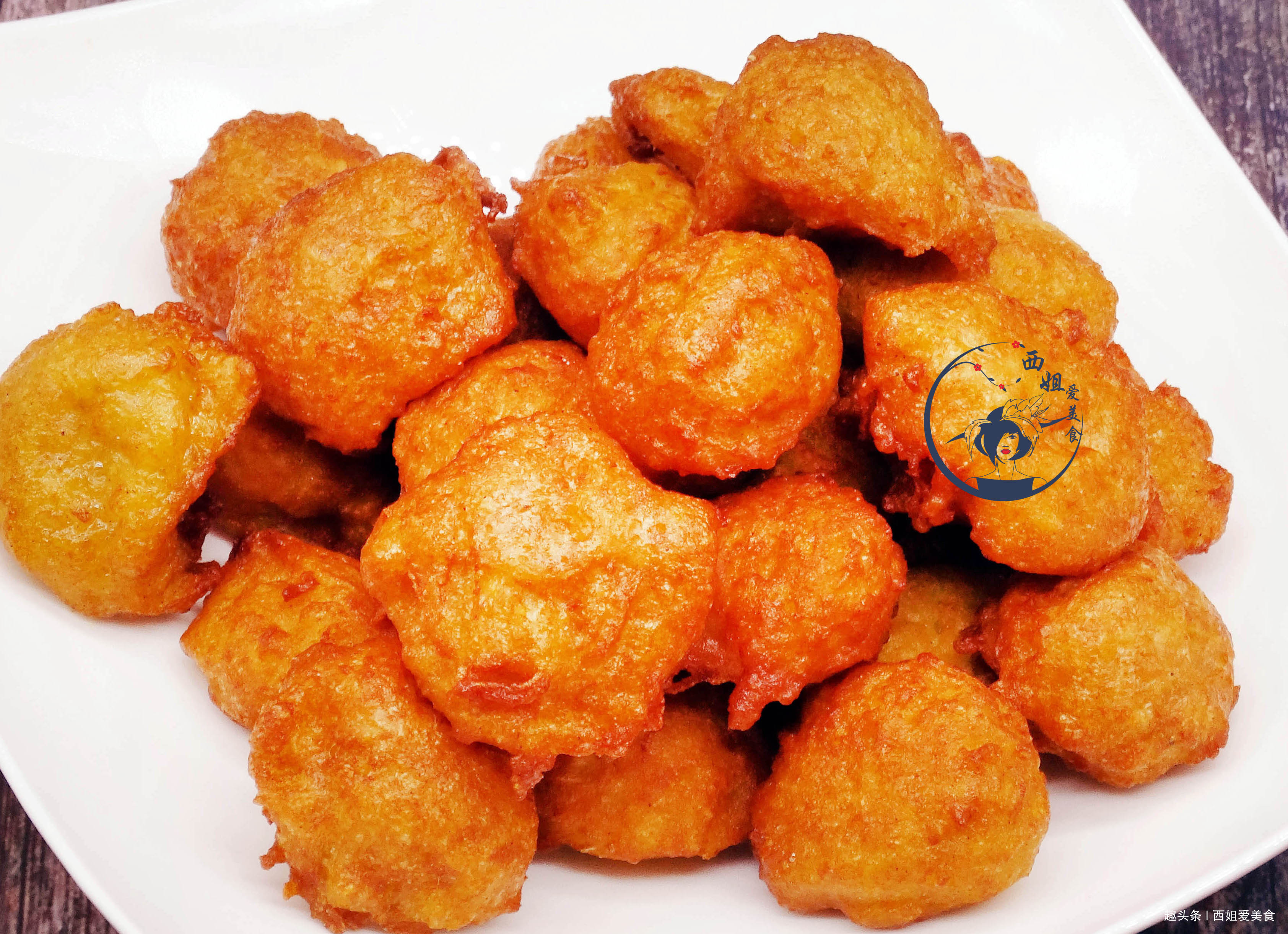 姥姥|做萝卜丸子时，放淀粉就不对了！教会你正确做法，外酥里嫩香极了