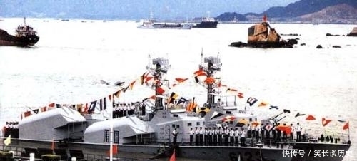 因拍电影专门设计的战舰,造型太过逼真,就连西方也认真了