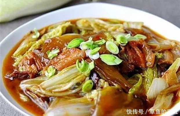 美食优选:焖锅养生山药、土豆炖鸡腿、炝拌油菜花、鱼香白菜粉皮