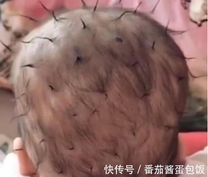 宝宝|好无聊的妈妈,自作主张给宝宝设计了一个发型,真是亲生的