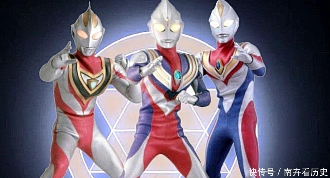 平成双杰,还是平成三杰?迪迦、戴拿、盖亚奥特曼为什么在一起?