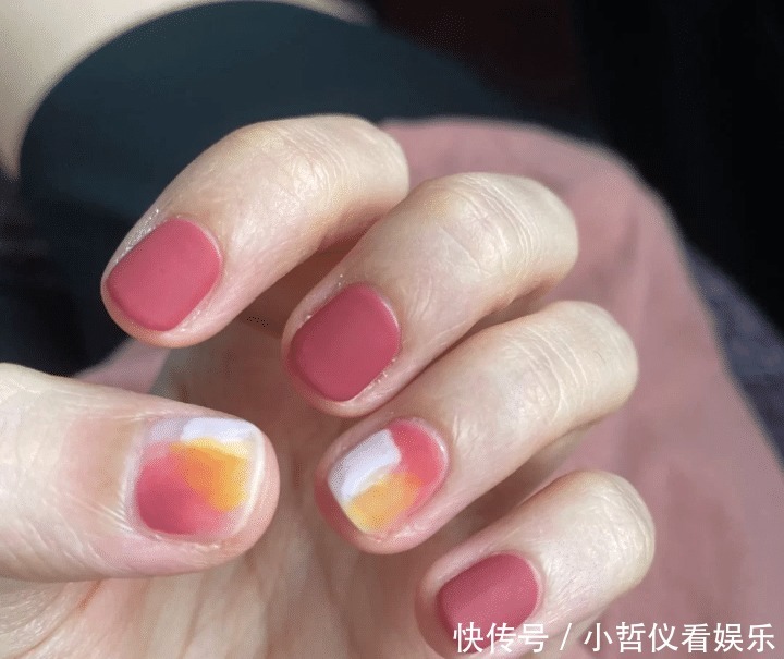 高级显白的磨砂美甲,喜欢磨砂的姐妹一定要看!