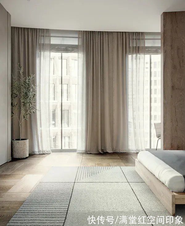 落地窗|时尚极简主义空间，散发着不同寻常的年轻活力