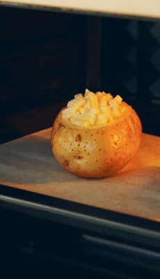 氯化钾|奶酪烤土豆