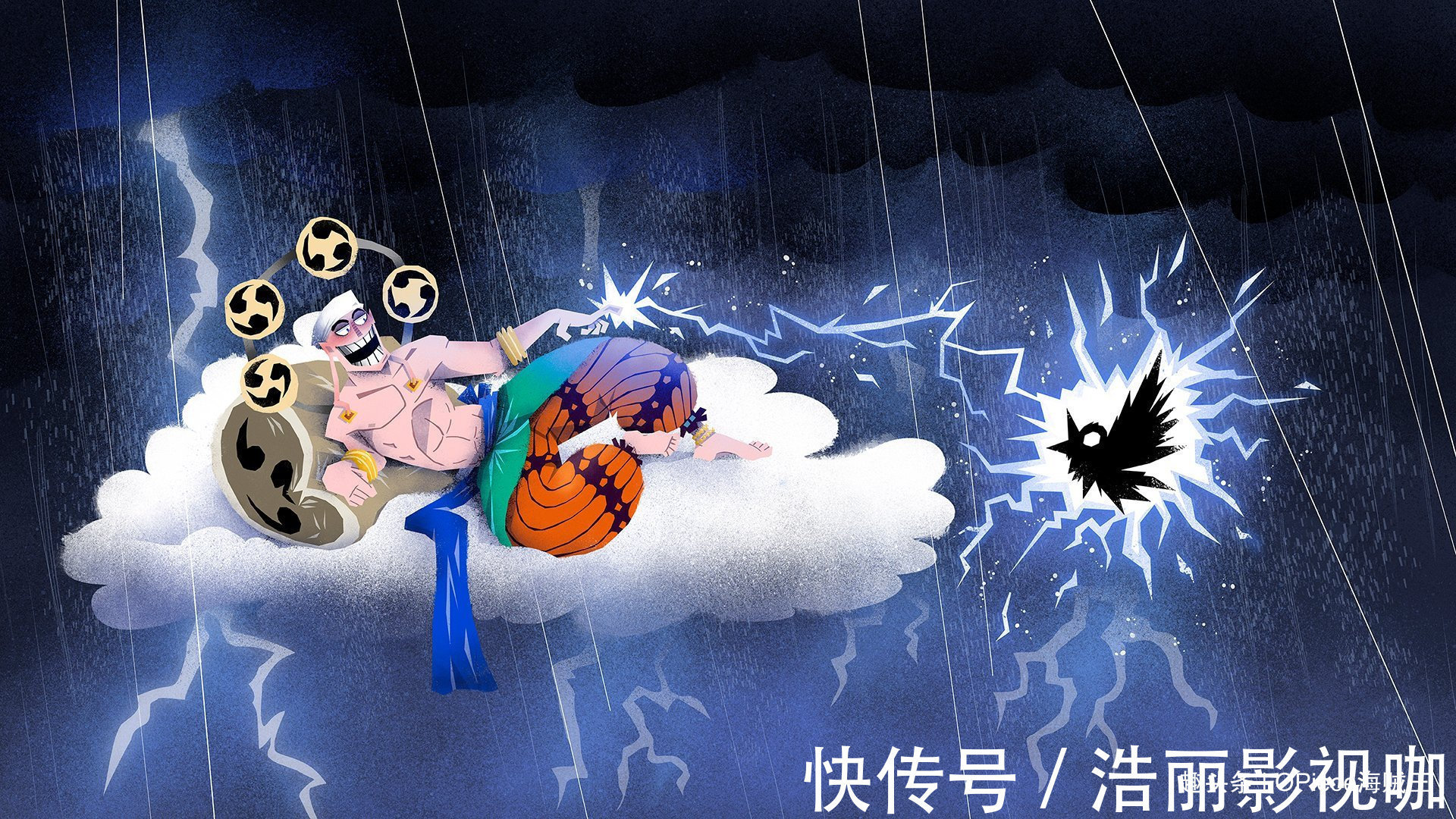 白胡子|海贼王暗黑童话风壁纸大妈姿势很妖娆，红发满身箭矢笑容满面！