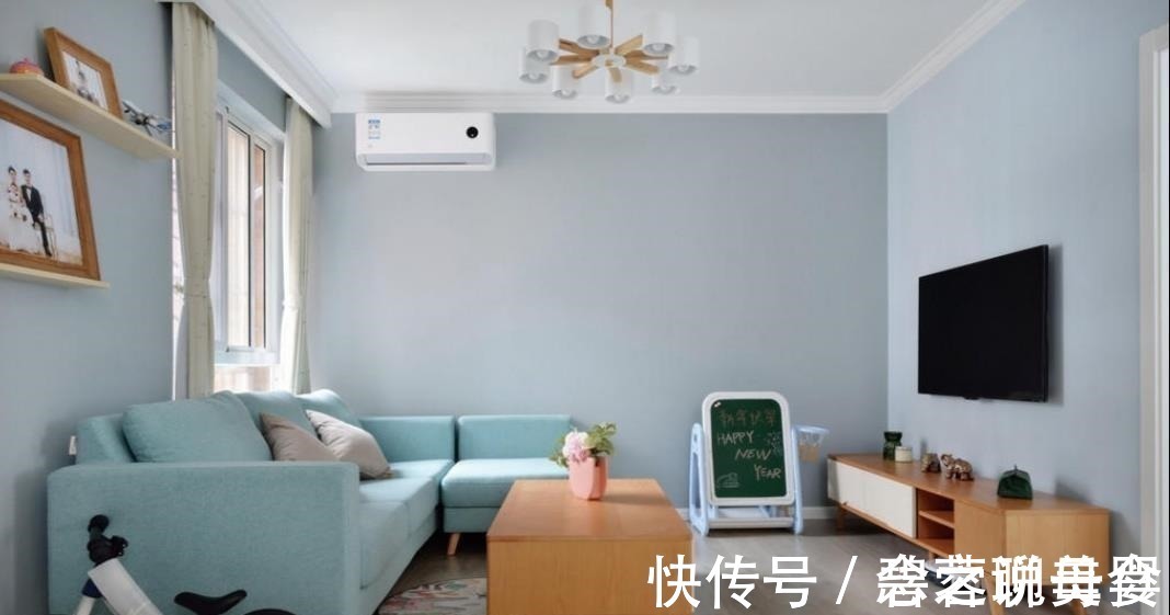 收纳|70㎡北欧两室,客厅不设收纳柜,随孩子任性玩耍!