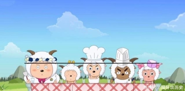 喜羊|喜羊羊:当知道小羊们的身高后,羊村中最矮的羊暴露,细思极恐