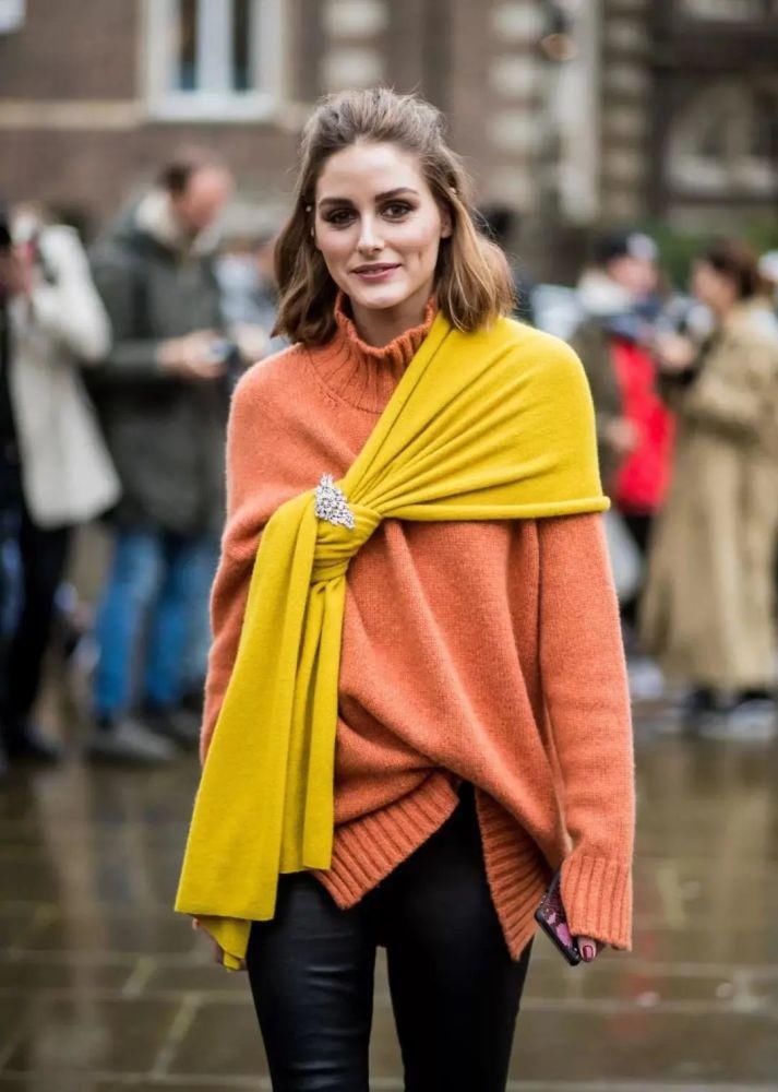 高领怎么穿才不土？30张图告诉你秋冬搭配绝招！这样穿才能保暖又时髦！