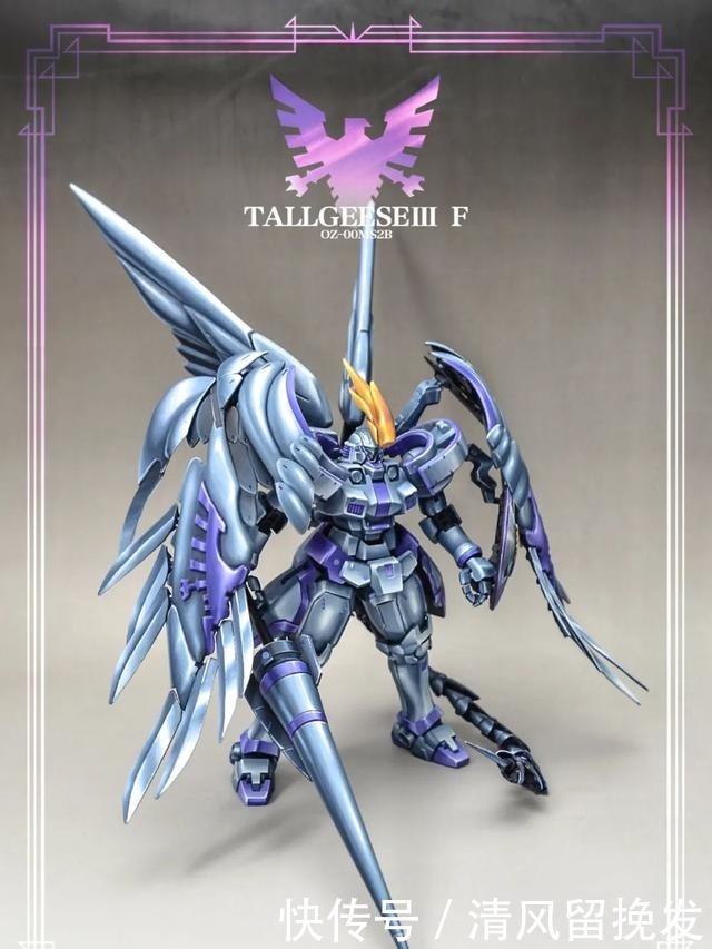 模型|高达模型秀二次元涂装,2.5D涂装·托鲁杰斯3——败者荣