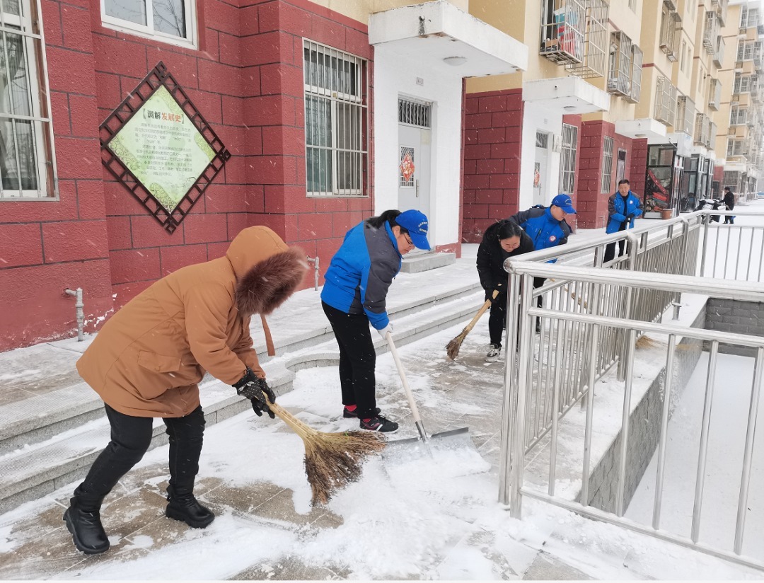 春雪如期而至 延庆冬奥赛区宛若仙境！