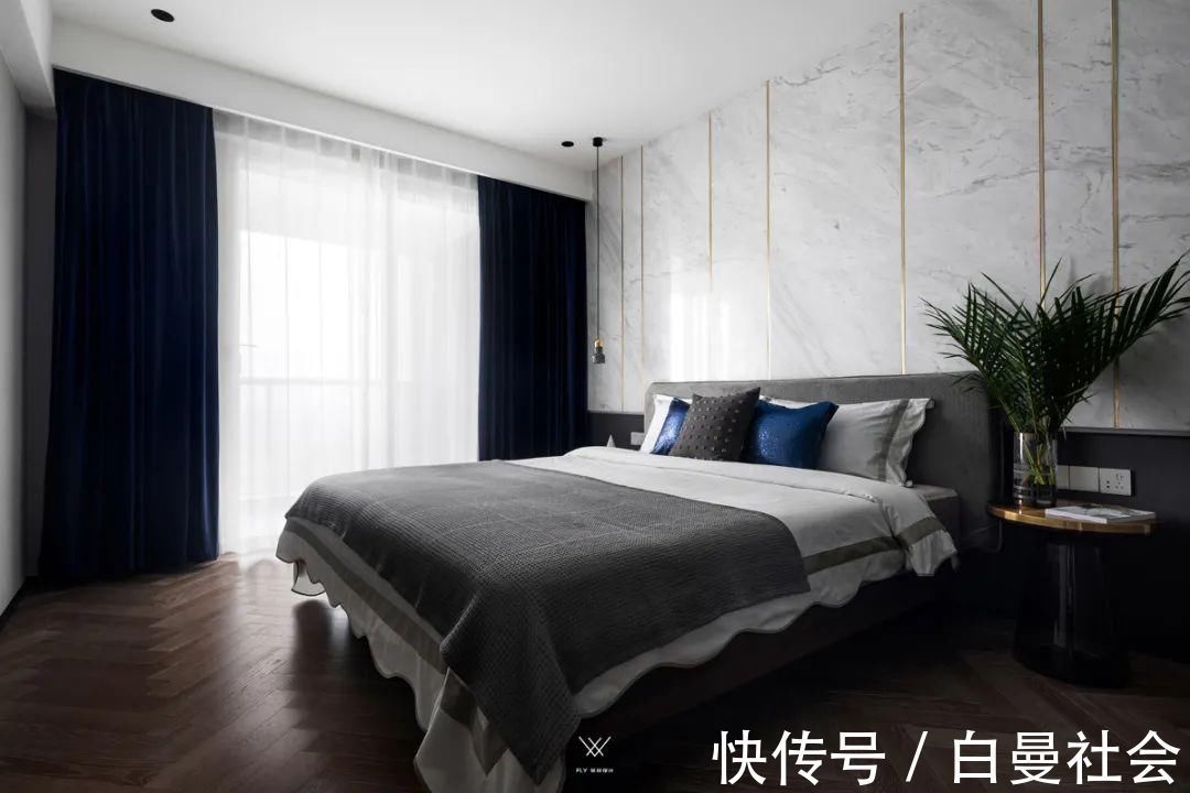 灰色调|120㎡现代极简风，安静华丽的高级，优雅端庄好大气