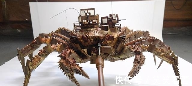 螃蟹|吃剩的龙虾壳拼成手办,感觉有点不可思议!真是没谁了