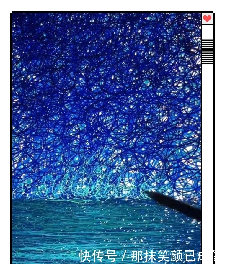 乱画|“逆天”美术生胡乱画个圈都是画,网友:看像乱画,其实稳的一批