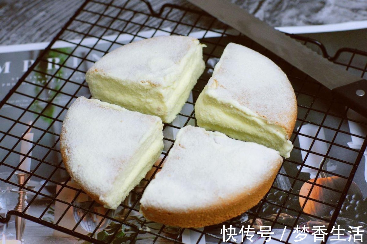 奶粉|烘焙新手也能尝试的奶酪夹心蛋糕,做法简单,高颜值,味道好
