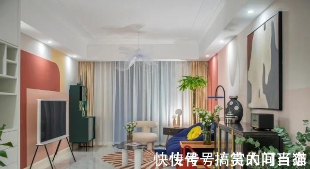 女孩|色彩缤纷的独居之宅,90后女孩的120㎡果然够个性!