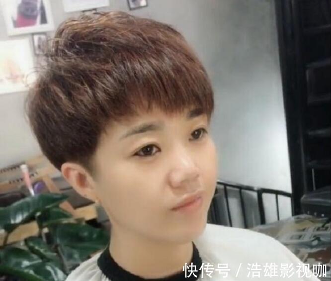 案例|35岁女人剪发后减龄又可爱，3个案例知道，减龄瘦脸还是短发好