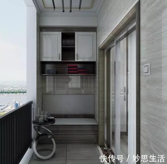 阳台|阳台不要在安装储物柜了,不听师傅劝,入住就知道不实用