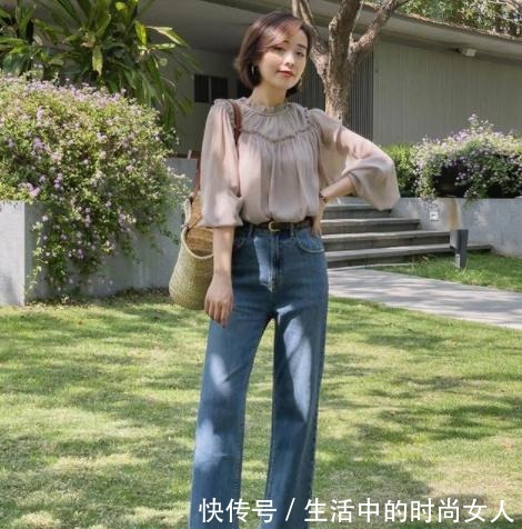 高腰 小个子女生怎样穿衣显高时尚博主这样穿搭,身材立马就显出来了!