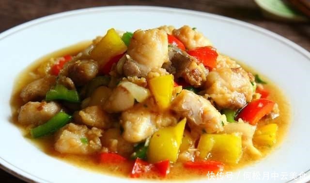  龙利鱼|用快炒的方法做鱼吃，这道“爆炒鱼丁”别有风味