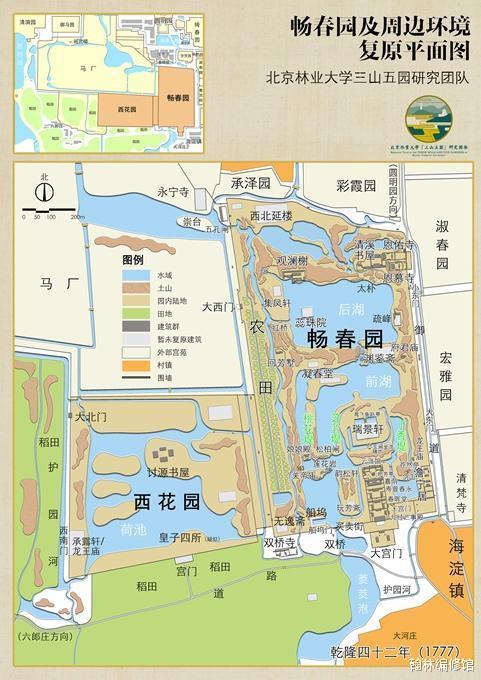 故宫、颐和园、圆明园、天坛、北海公园，这些皇家建筑有什么区别