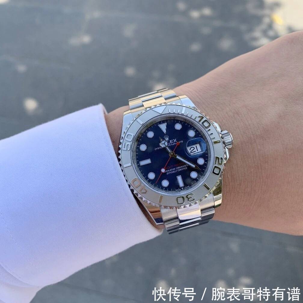 正品|“你还在水中摸鬼,我已游艇上岸”劳力士蓝游艇126622改装案例