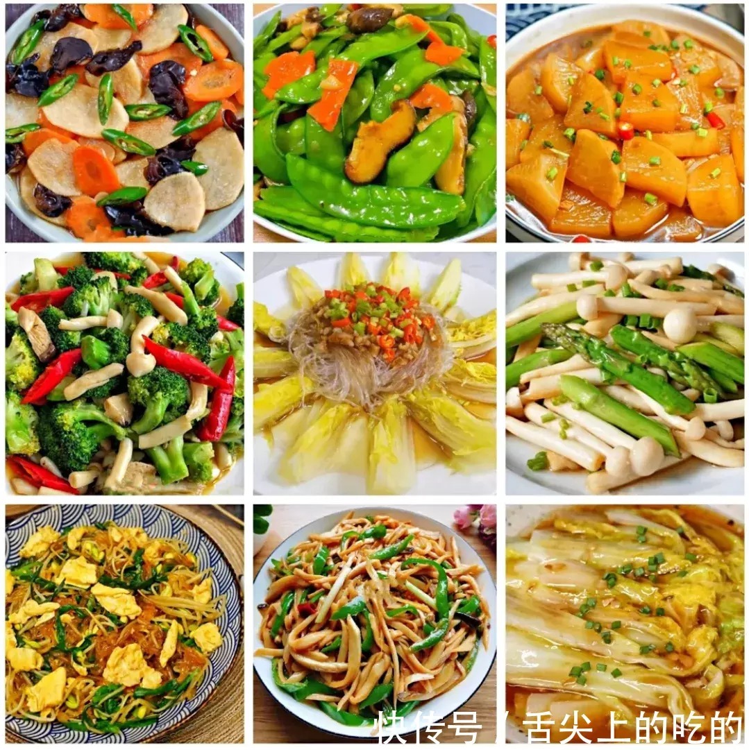 西兰花|这10道家常素菜，总有你喜欢的