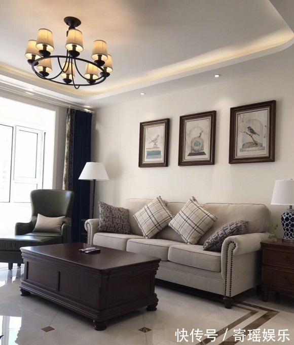 效果值|90平米美式完工,硬装花9.3万,全屋定制柜子,总20万,效果值吗