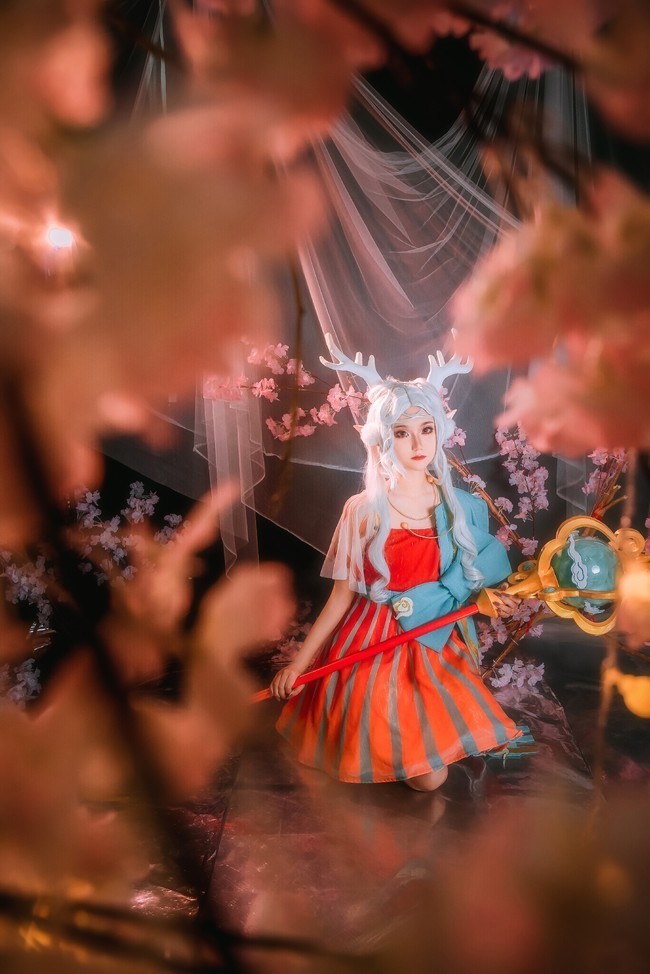 神鹿|cos:瑶-遇见神鹿,林中的小可爱