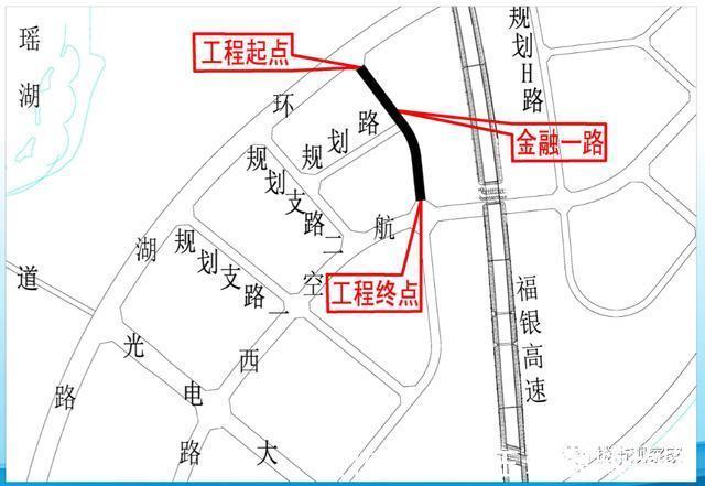 用地|南昌高新区金融一路（环湖路-航空西路）选址公示