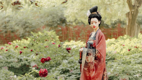 小姐姐$本以为唐制汉服够美了,直到看见“贵妃风”,才知道什么是精致