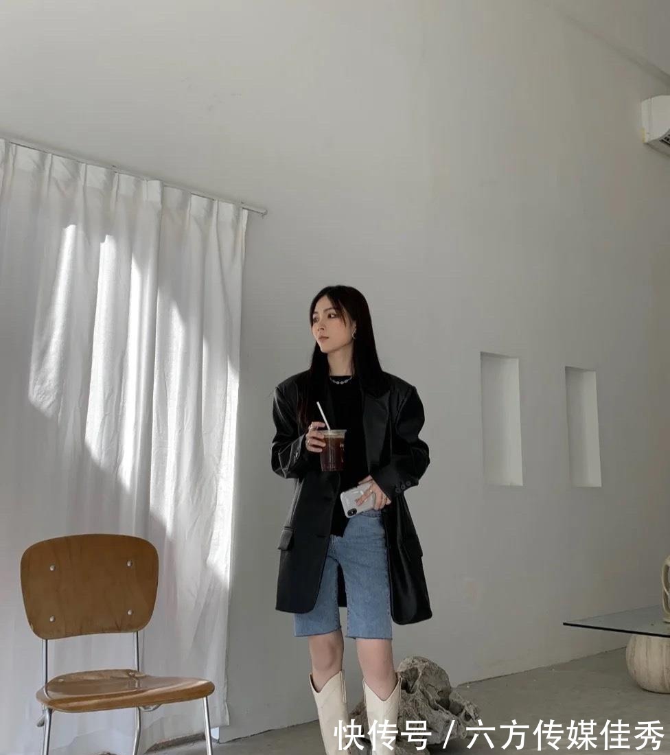 姑娘|“时髦精”必备的中筒靴,为什么被你穿出水鞋感,或许是搭配问题