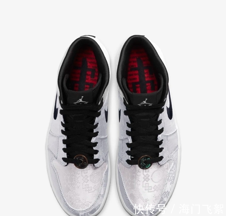 丝绸 有黑丝绸还不够?白丝绸AJ1又来凑热闹!