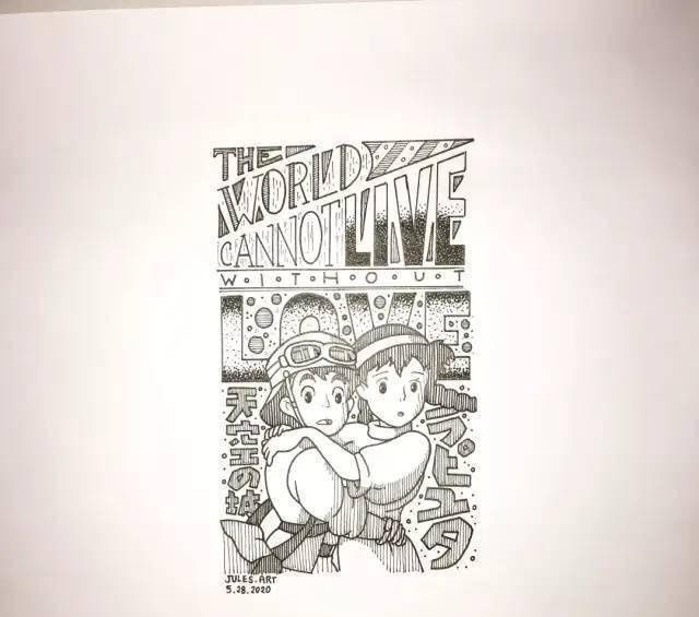 哈尔|全球掀起吉卜力画画挑战,这还是你熟悉的哈尔和千寻吗