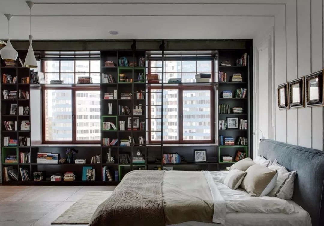 书籍@书房已经落伍啦，现在流行的是家庭图书馆！