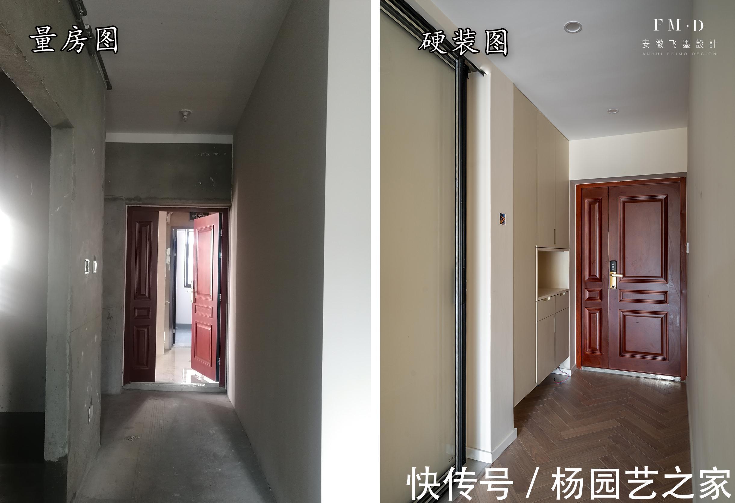 日式|99㎡硬装结束,邻居上门参观特羡慕,北欧+日式风格,越看越舒心