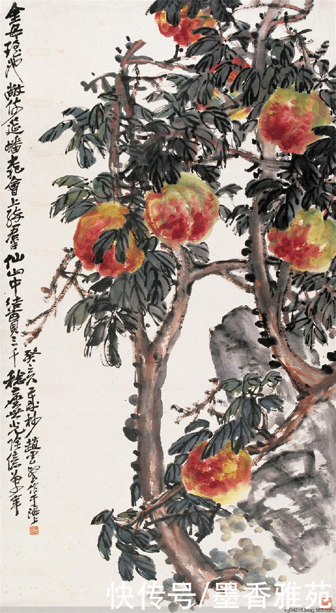 赵云壑|大师吴昌硕的弟子赵云壑先生精品花鸟画作品欣赏