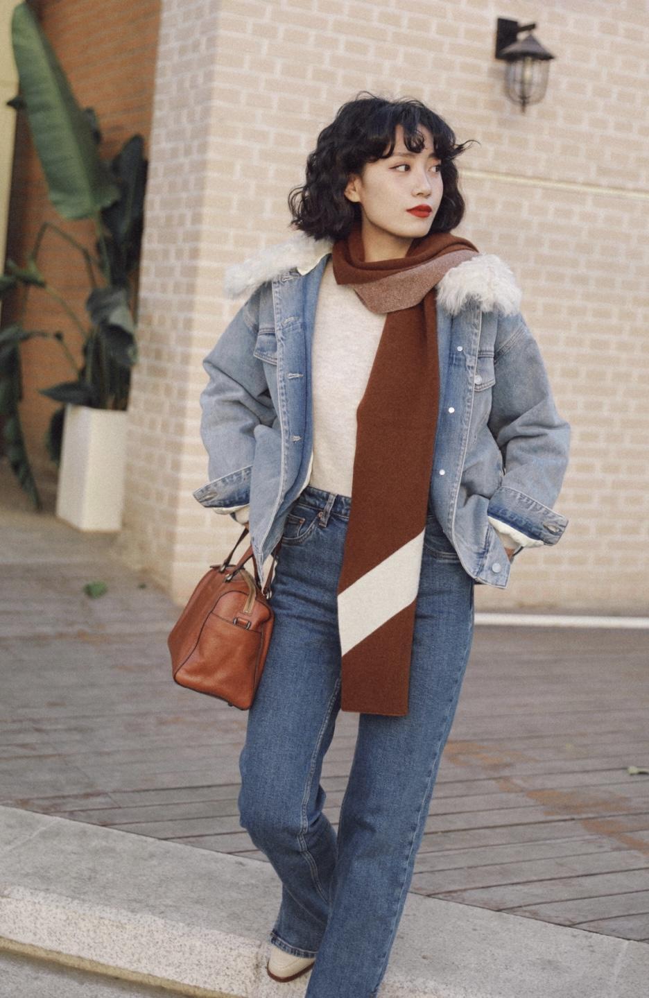 黄色系|冬季想耍帅,就试试“夹克”,又美又飒,160cm小个子也能驾驭