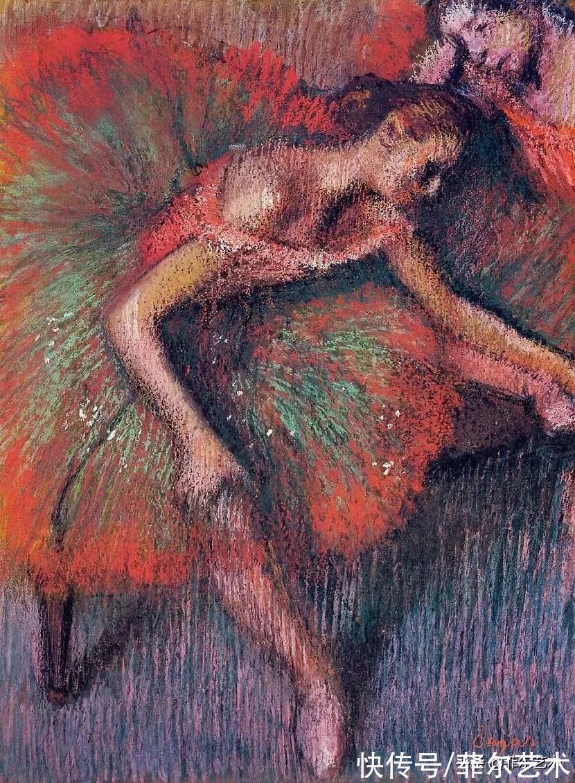 法国@法国艺术大师埃德加·德加舞女125幅油画作品,美翻了