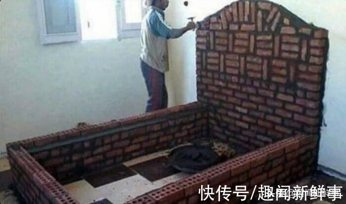 毛茸茸|外国网友晒出各种奇怪的床，简单的睡床还能这样玩，长见识了