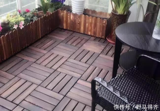 阳台|头一次见阳台装修打龙骨,然后铺上木地板,完工后才知太聪明了