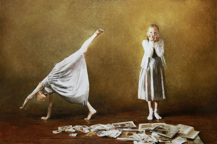 安德烈·扎多林@艺术家安德烈·扎多林的诗意作品,唯美!