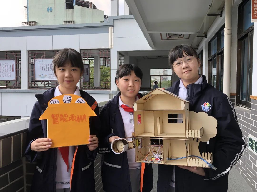 智能|萧山这3名小学生厉害了，设计出一款“智能雨棚”！