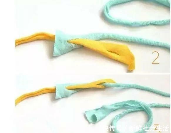 变废为宝小手工,学会了,家里T恤剪一下,钩出很好好用的作品!