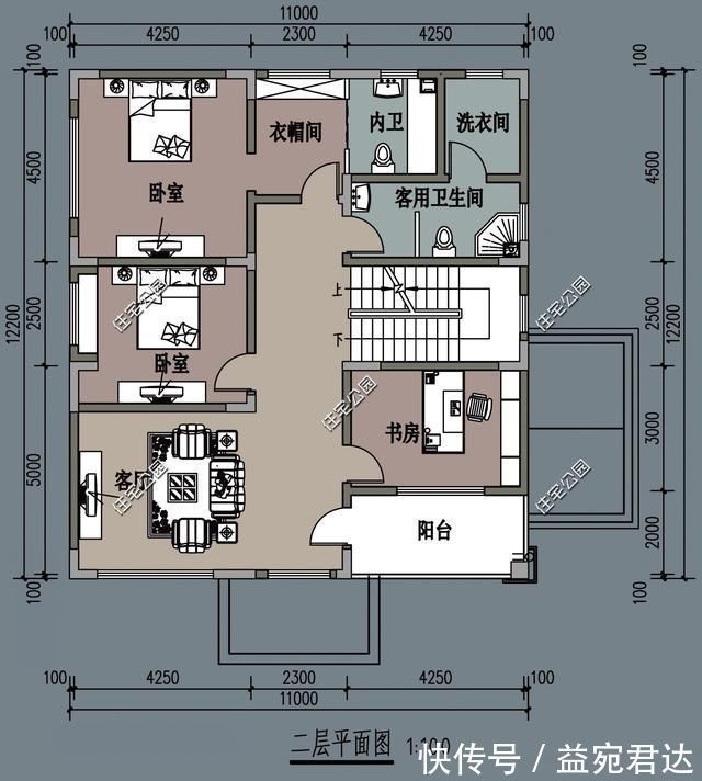 农村|回农村自建房，厕所应不应该设置在卧室内这6套户型给你答案