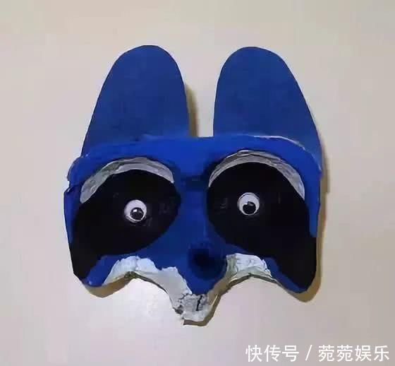 当妈妈“被迫”学会各种手工后,她就连蛋托都不放过了