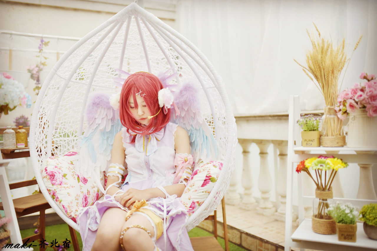 lovelive！西木野真姬白情觉醒cosplay